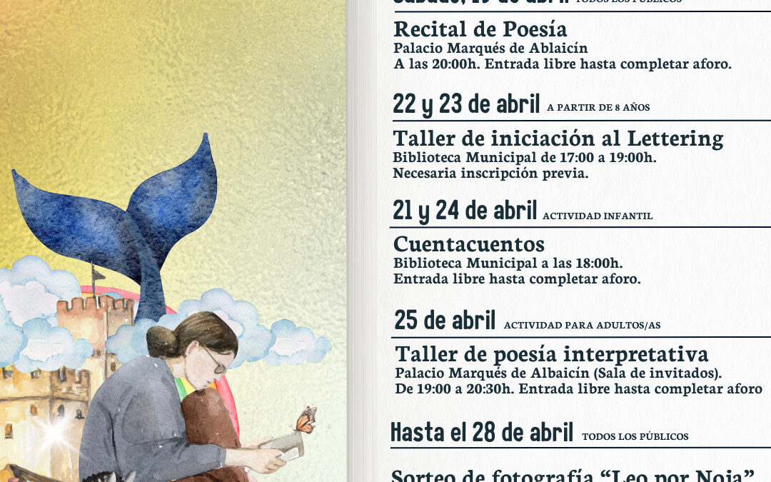 Noja celebra la II Edición de la Semana del Libro con actividades para todas las edades
