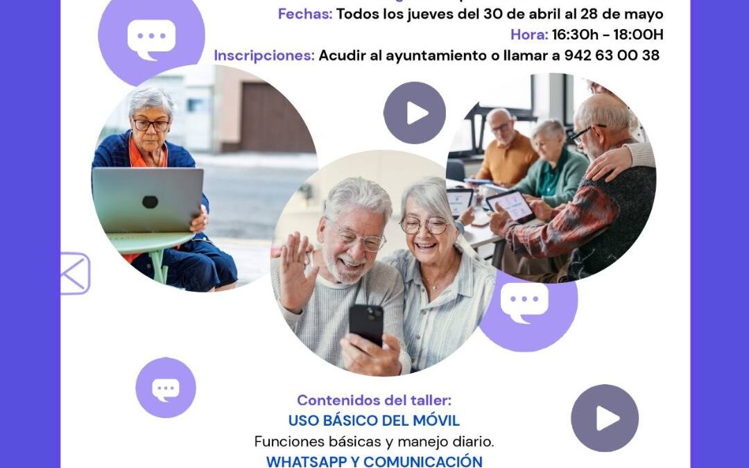 El Ayuntamiento de Noja impulsa el Proyecto MayorClick para reducir la brecha digital en mayores de 50 años